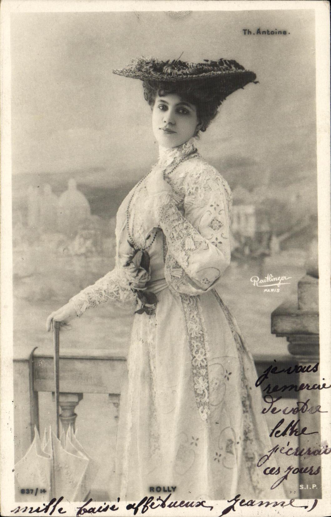 CPA Fantaisie Femme Rolly