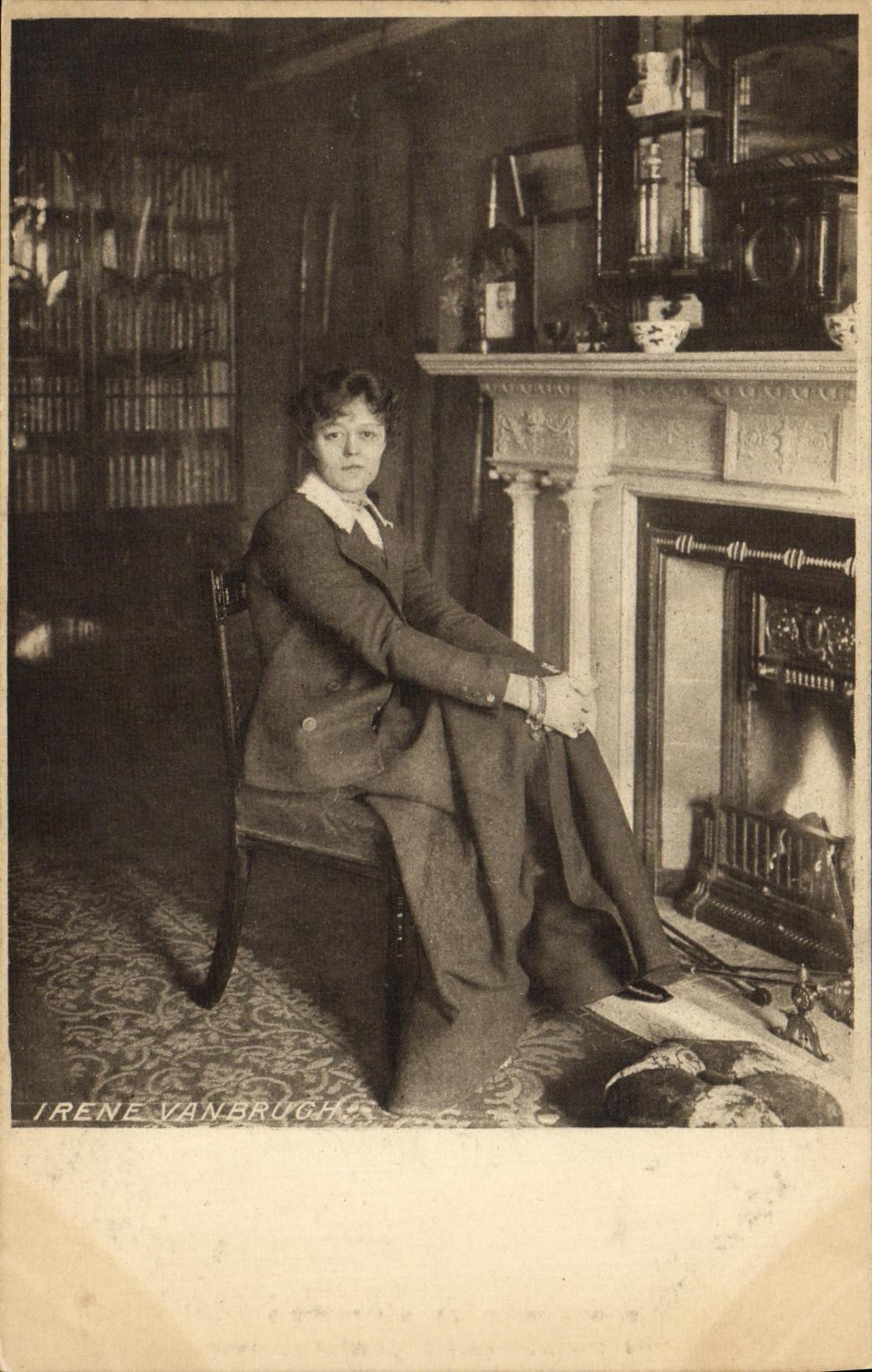 CPA Fantaisie Femme Irene Vanbrugh