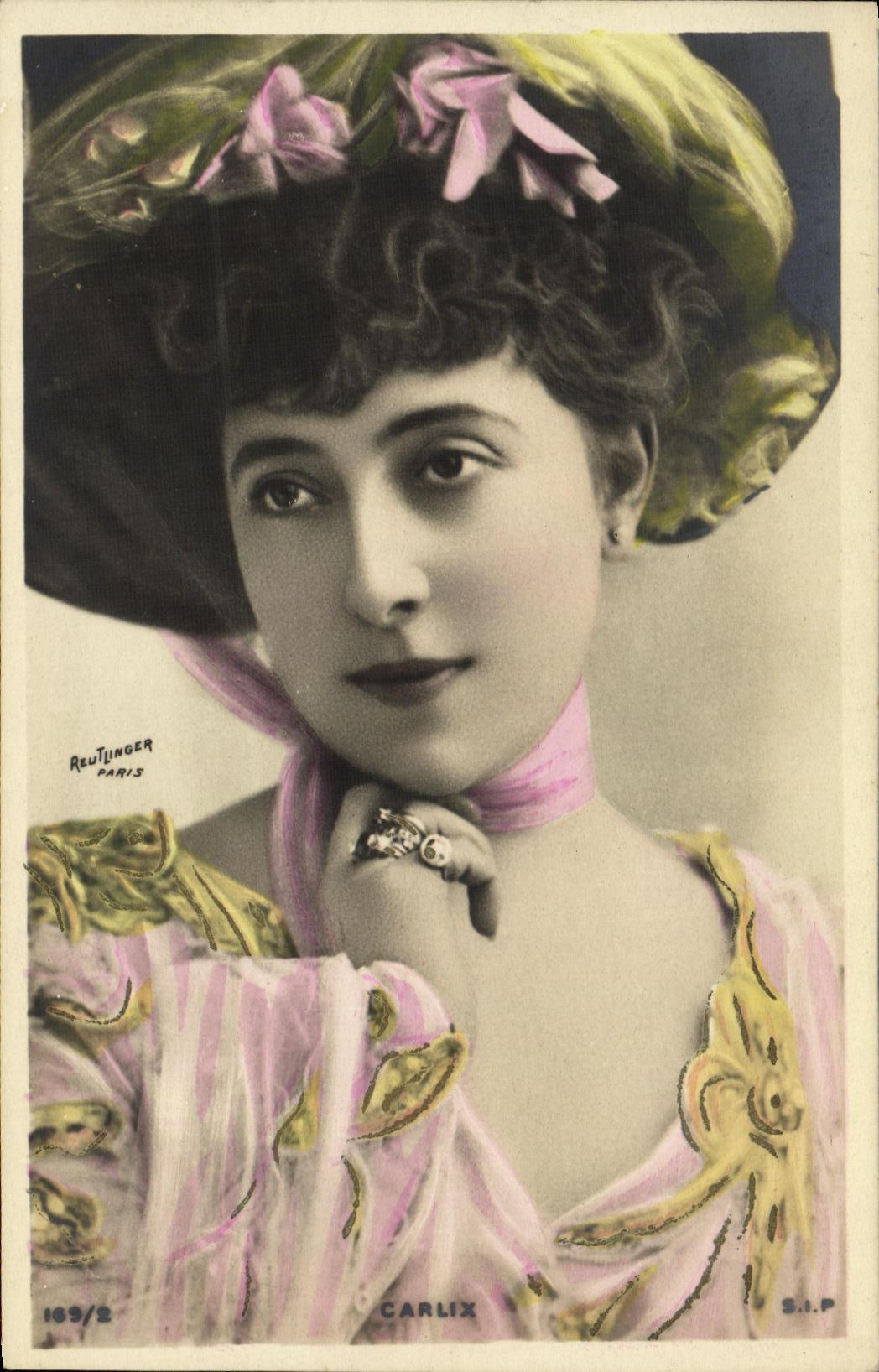 CPA Fantaisie Femme Carlix