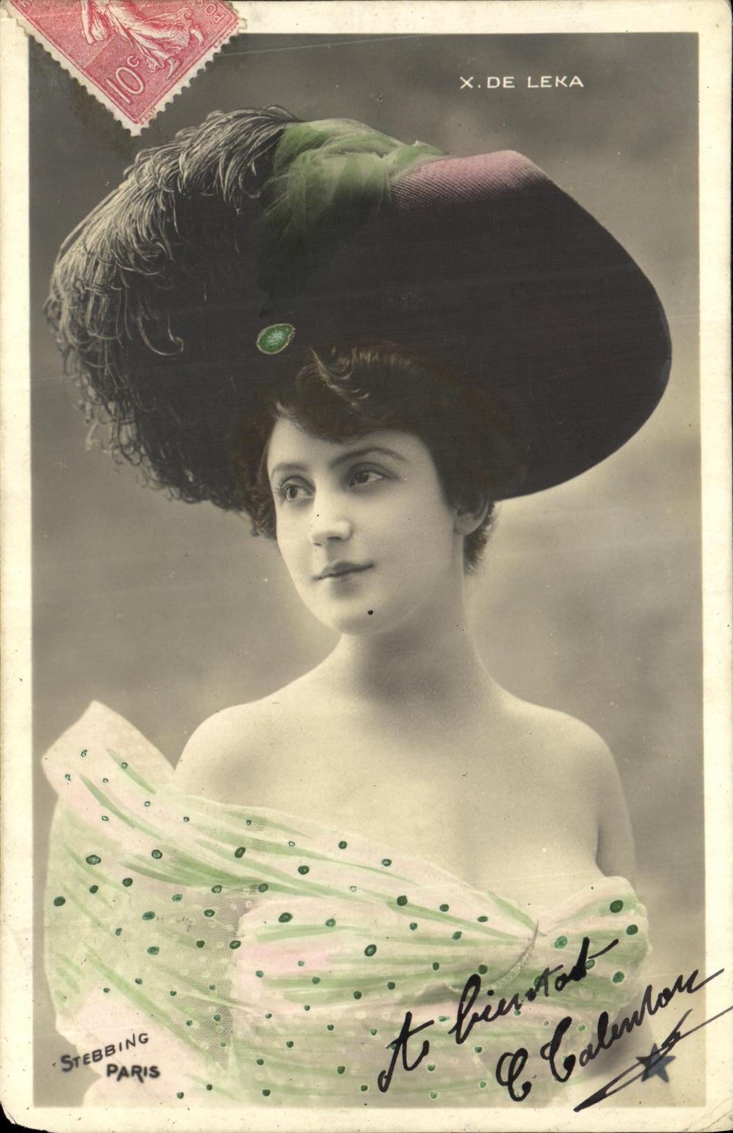 CPA Fantaisie Femme X de Leka 