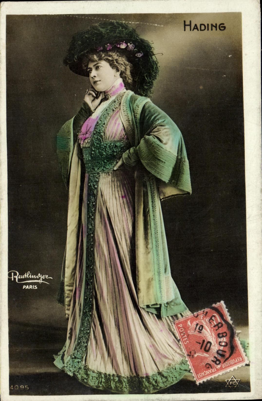 CPA Fantaisie Femme Hading