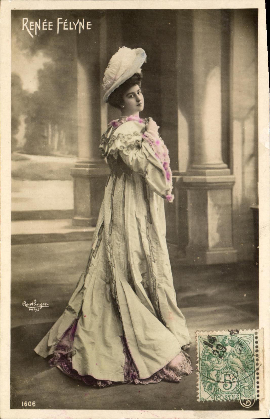 CPA Fantaisie Femme Renee Felyne