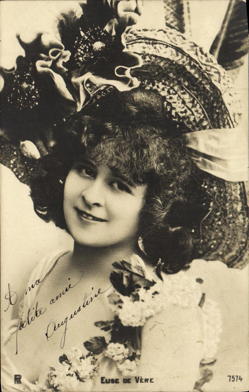 CPA Fantaisie Femme Elise de Vere