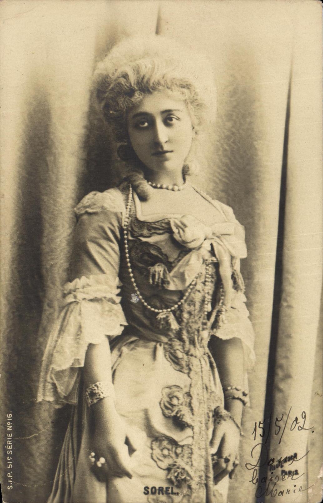 CPA Fantaisie Femme Sorel