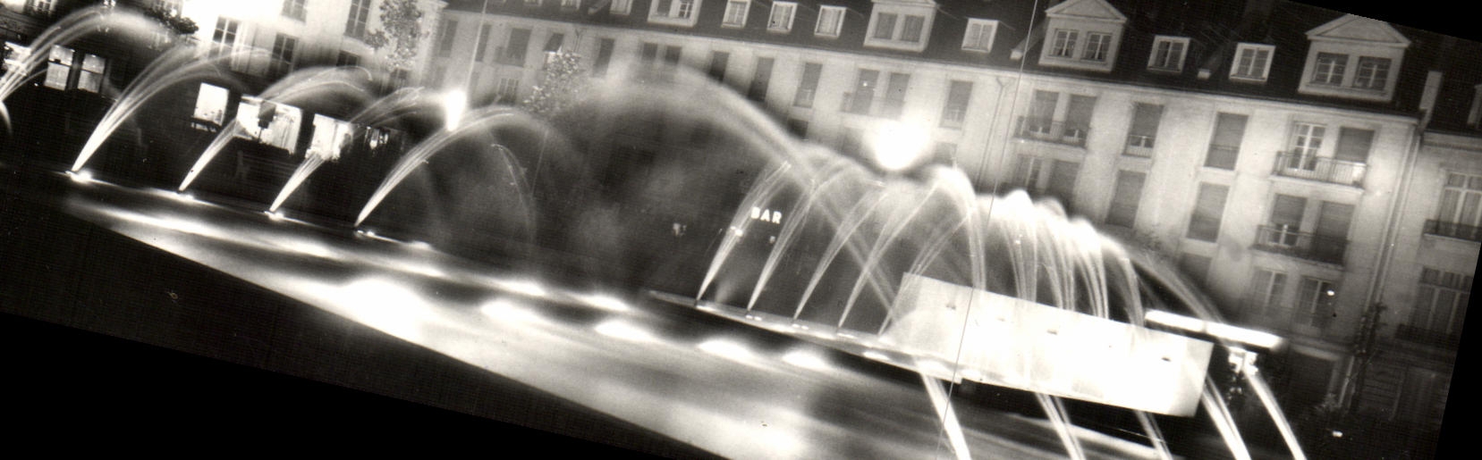 CPSM Caen the Place of the Republic luminous Fairyhood