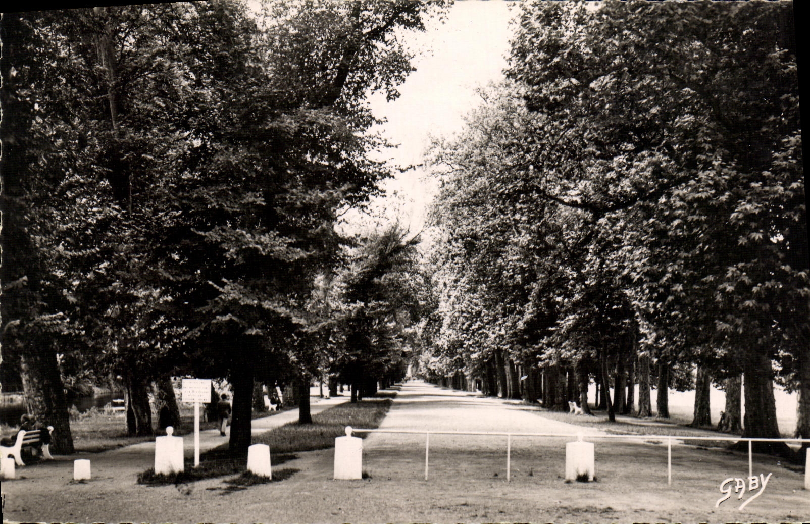POSTAL MODERNA Caen camina en el gran curso