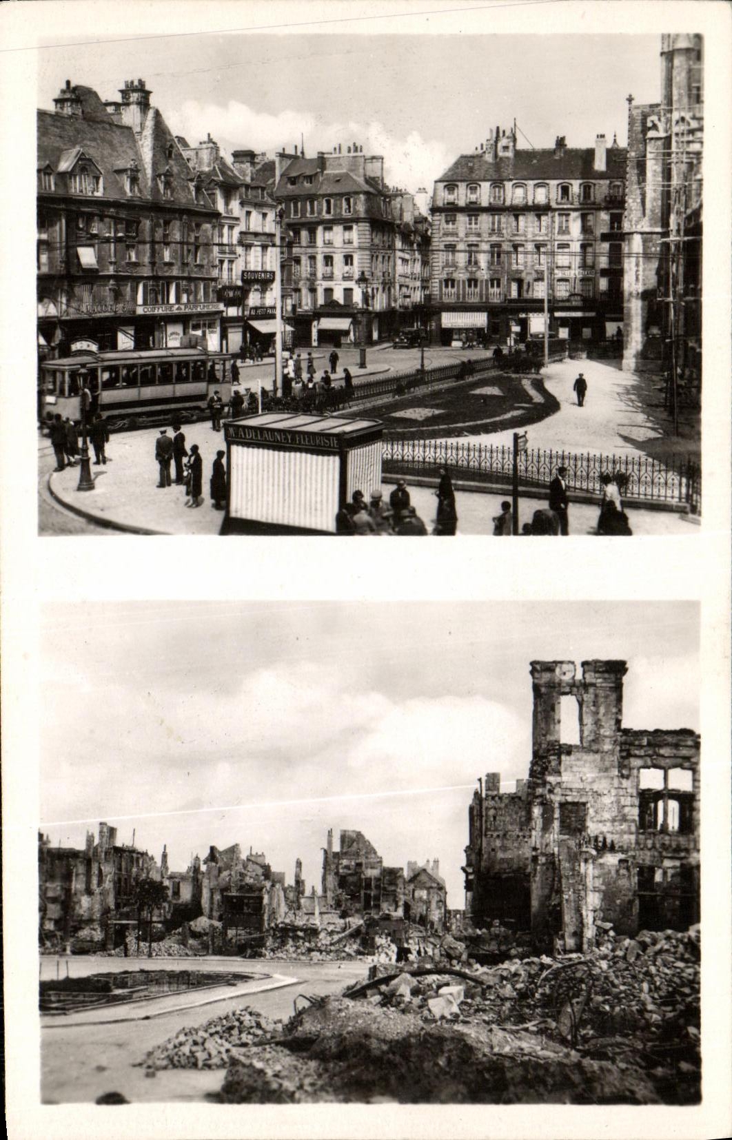 La POSTAL Caen de la VENDIMIA coloca St Pedro Militaria