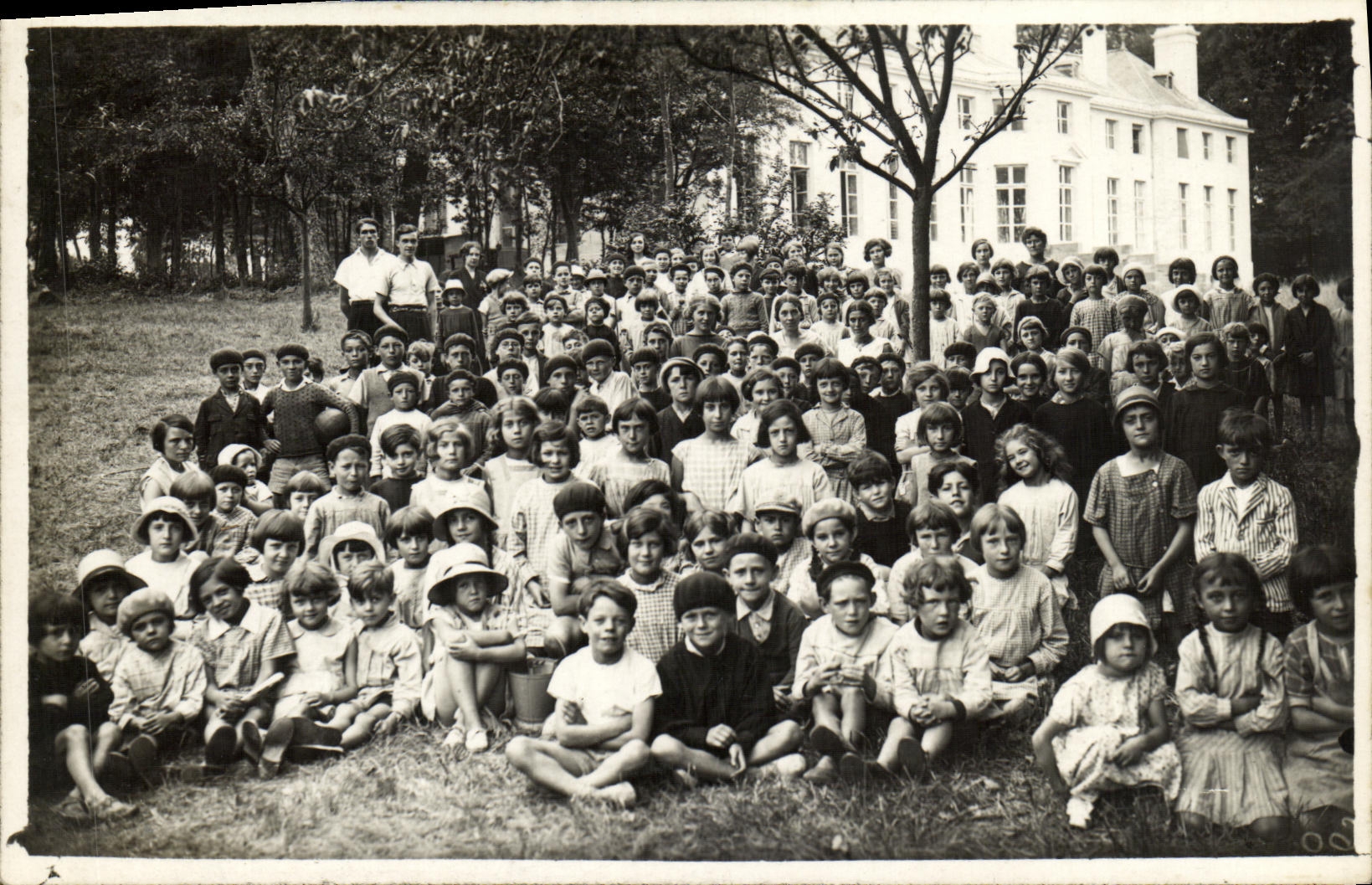 Postal photo colonia de los ninos de Caen