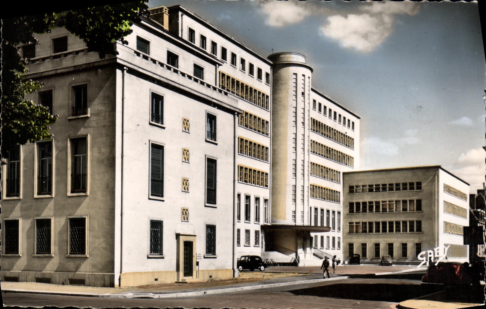 POSTAL MODERNA Caen el centro de Adminstratif