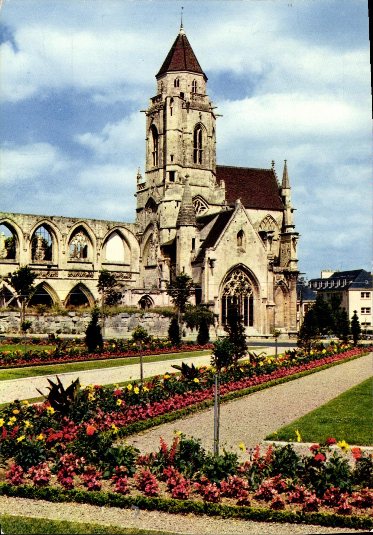 POSTAL MODERNA en Normandia Caen St  Etienne vieja