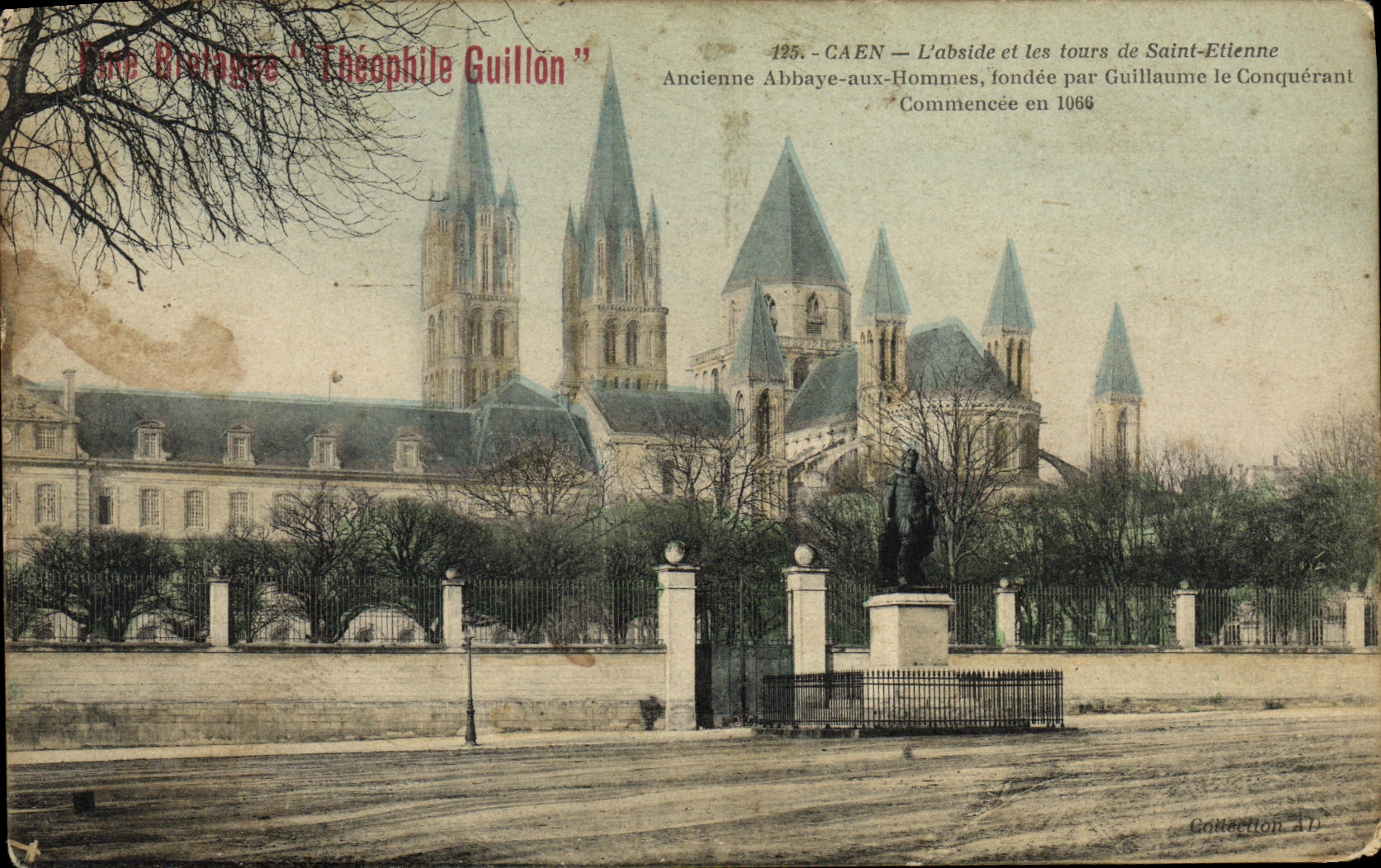 POSTAL Caen L Apse y viajes de la VENDIMIA de Etienne Saint