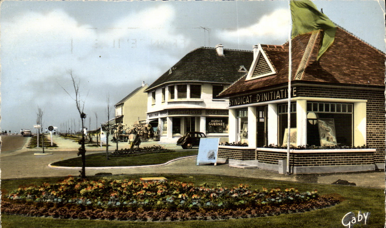 MODERN CARD Franceville Places Beach Trade union D initiative