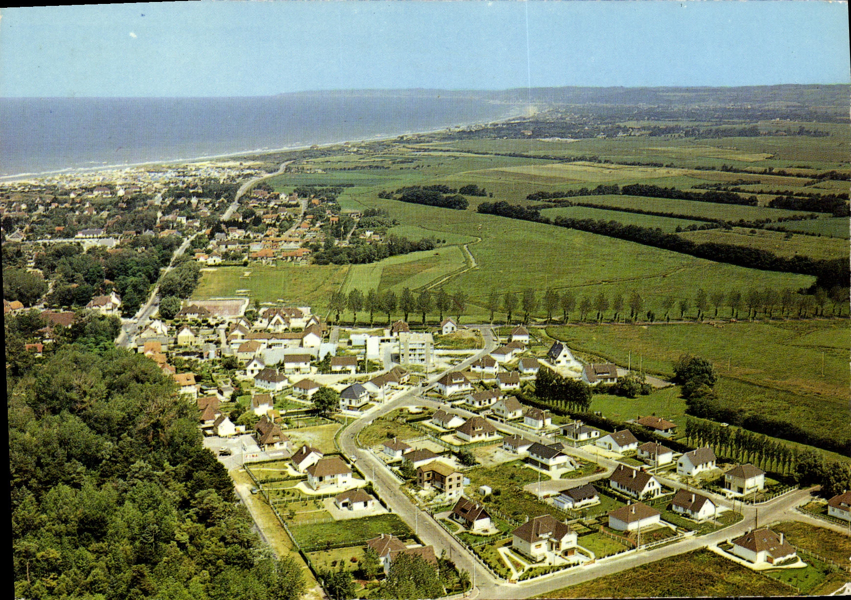 MODERN CARD the Flowered Dimension Franceville Beach