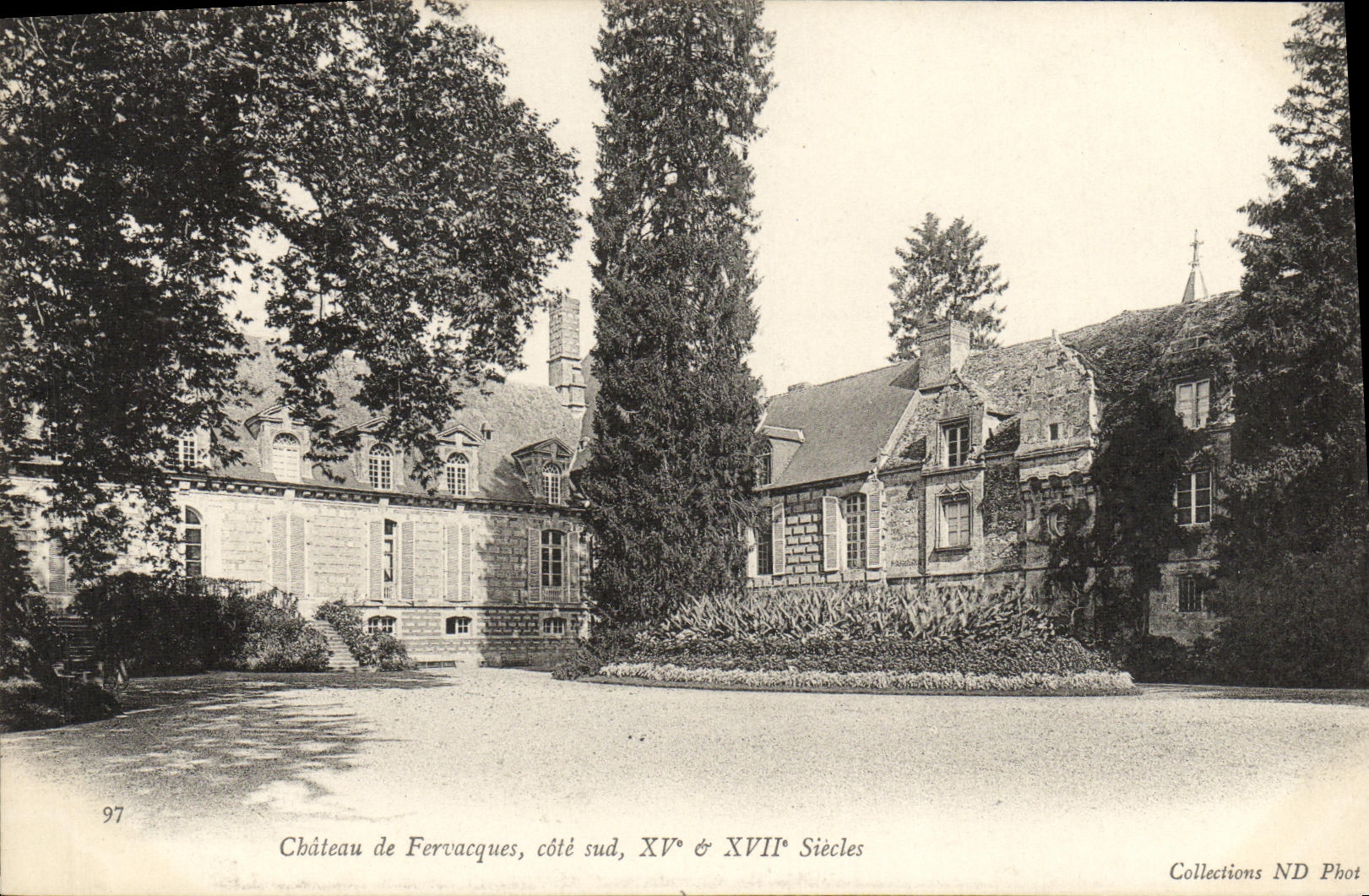 CPA Chateau de Fervacques cote sud XV e XVlle Siecles