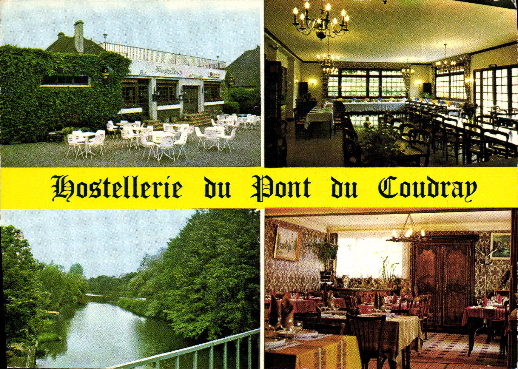 Meson de moda del pais de CPMA del puente de Coudray