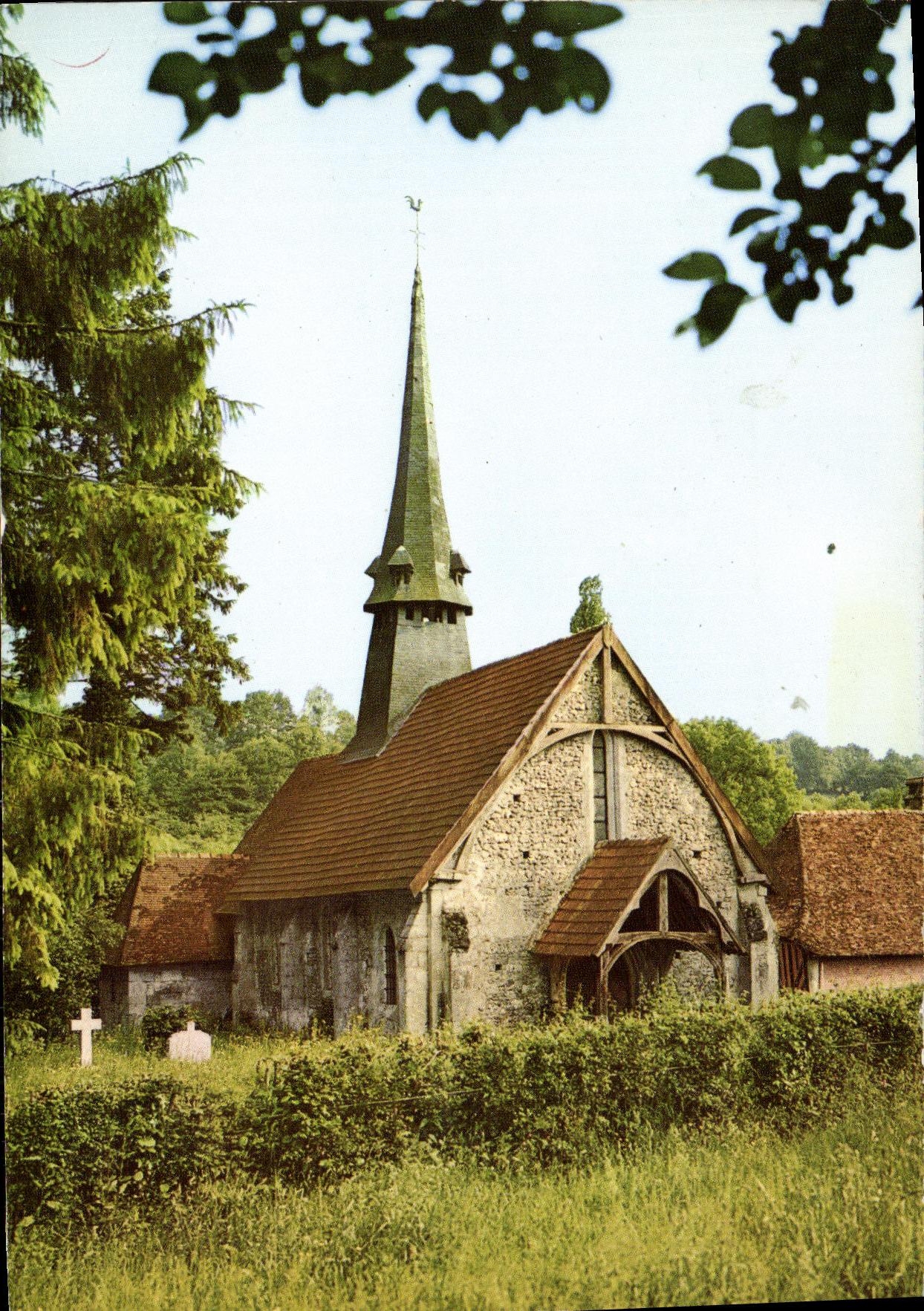 MODERN CARD Church of Druval Xll E and Xlll E centuries August Vll E Centenary