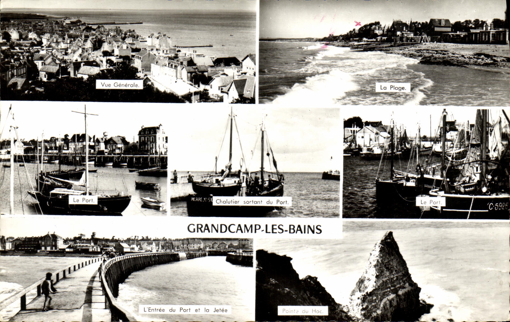 MODERN CARD Grandcamp les Bains