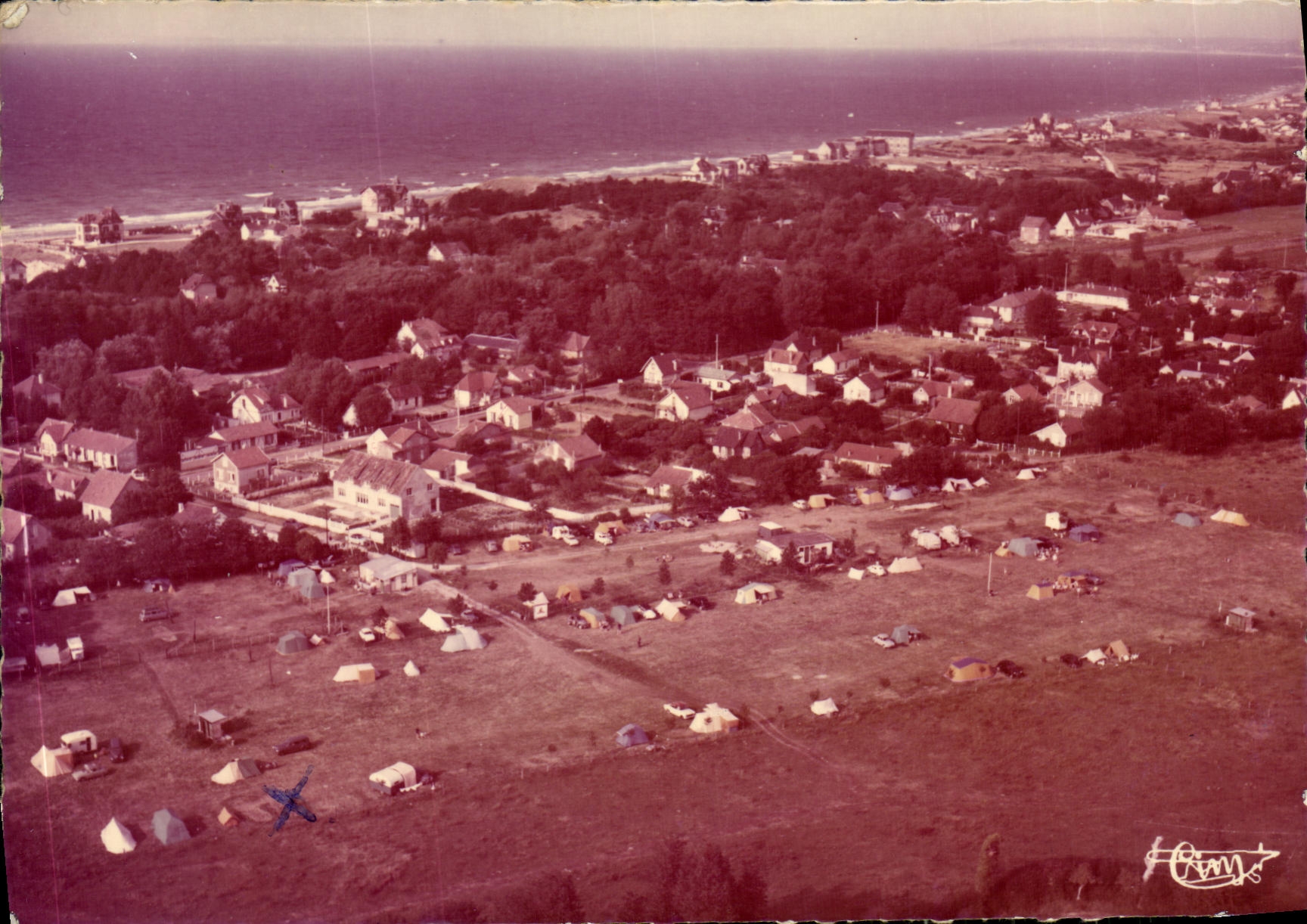 MODERN CARD the Home Pasteur Camp site