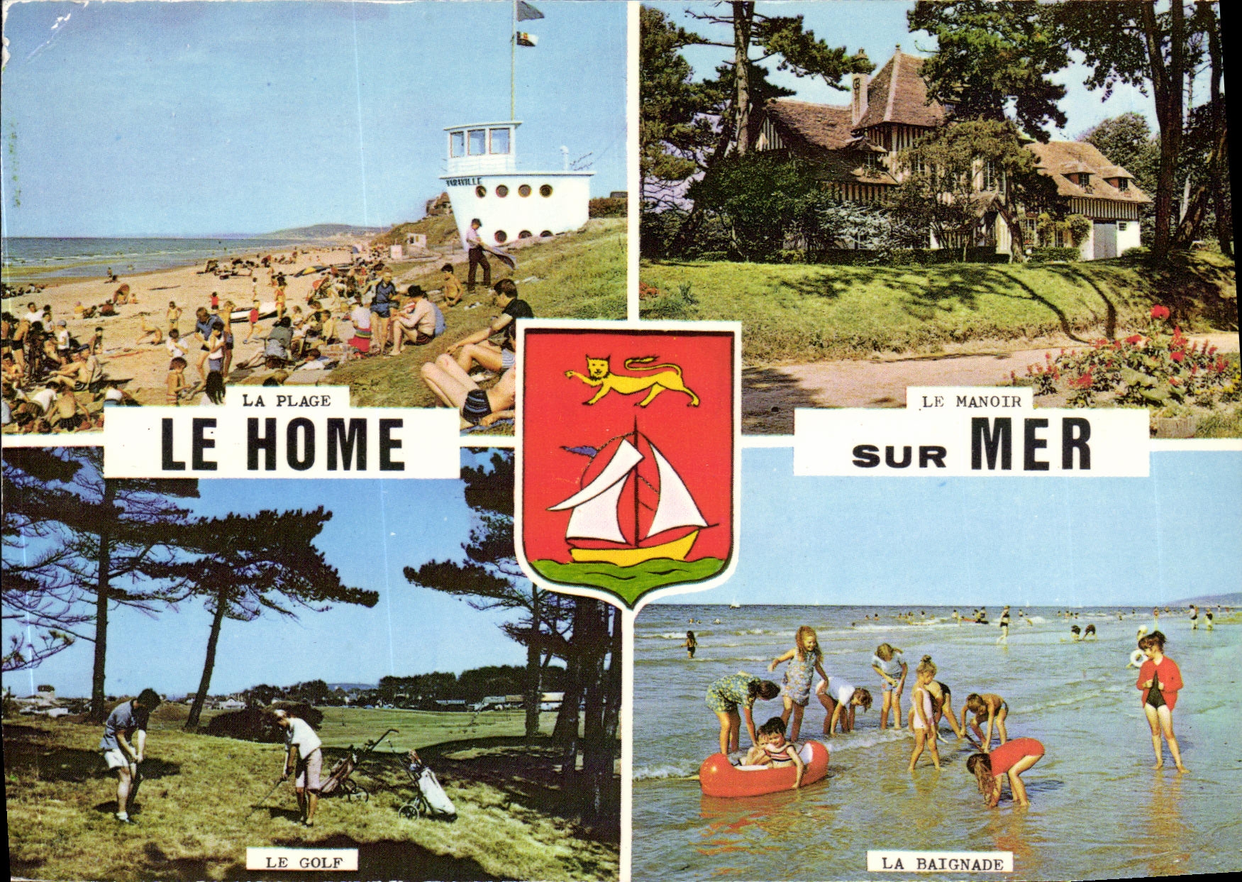 MODERN CARD the Home on Sea
