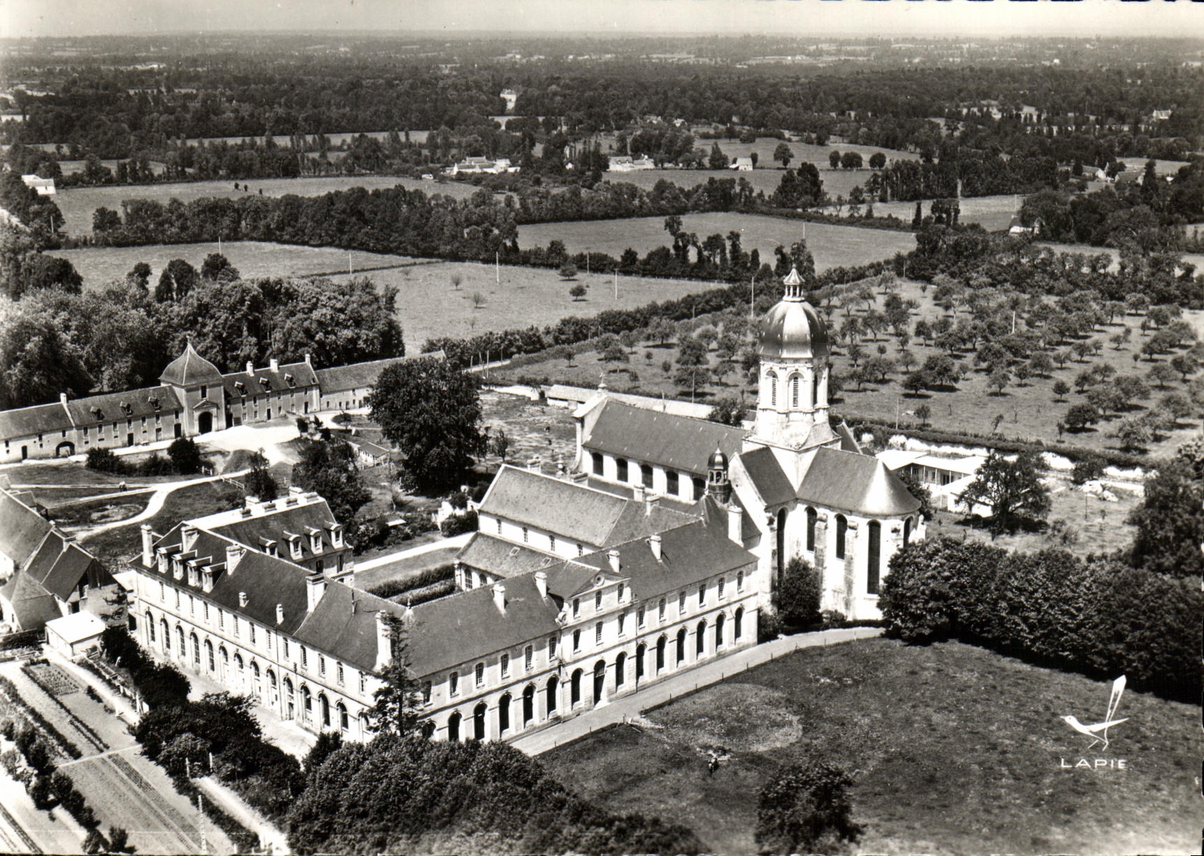 MODERN CARD Mondaye Castle of the Apple brandy Castle of Juaye