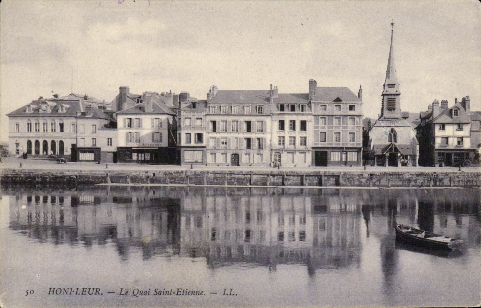 CPA Honfleur Quai Sainte Etienne