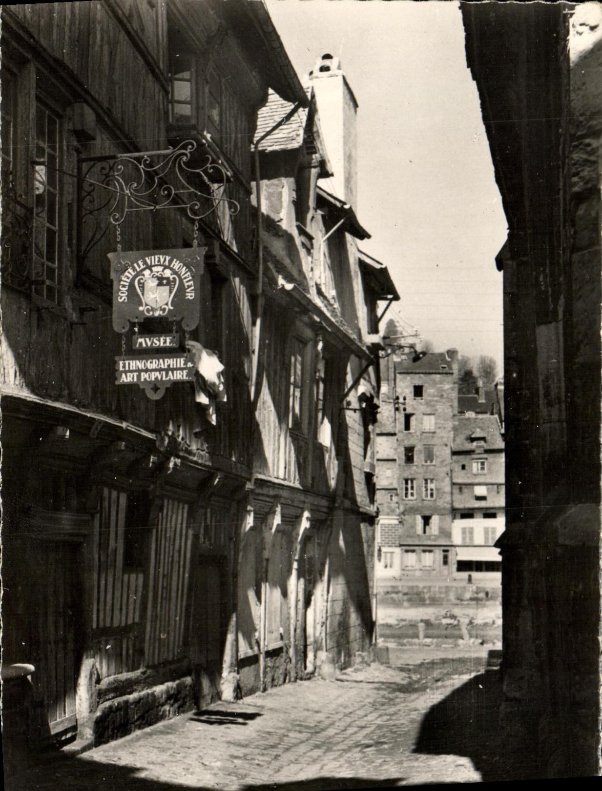 CPMA Honfleur La Rue de la Prison Societe Le Vieux Honfleur 