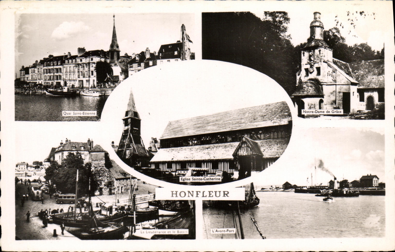 CPM Honfleur Souvenir