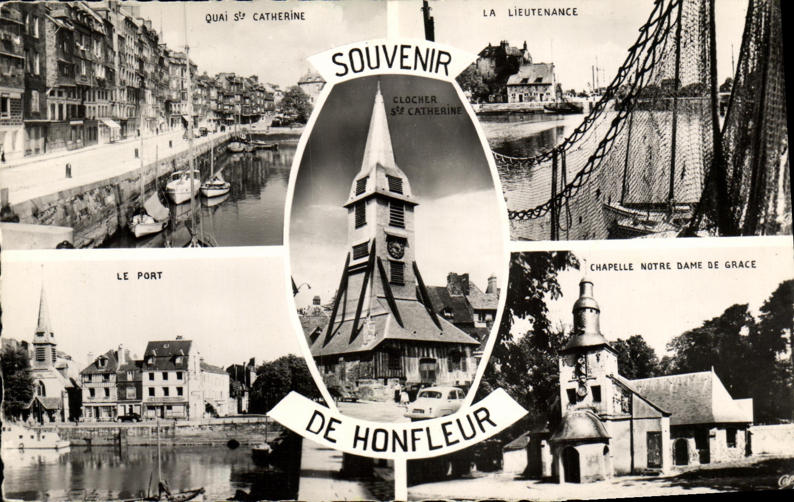 CPM Honfleur Souvenir