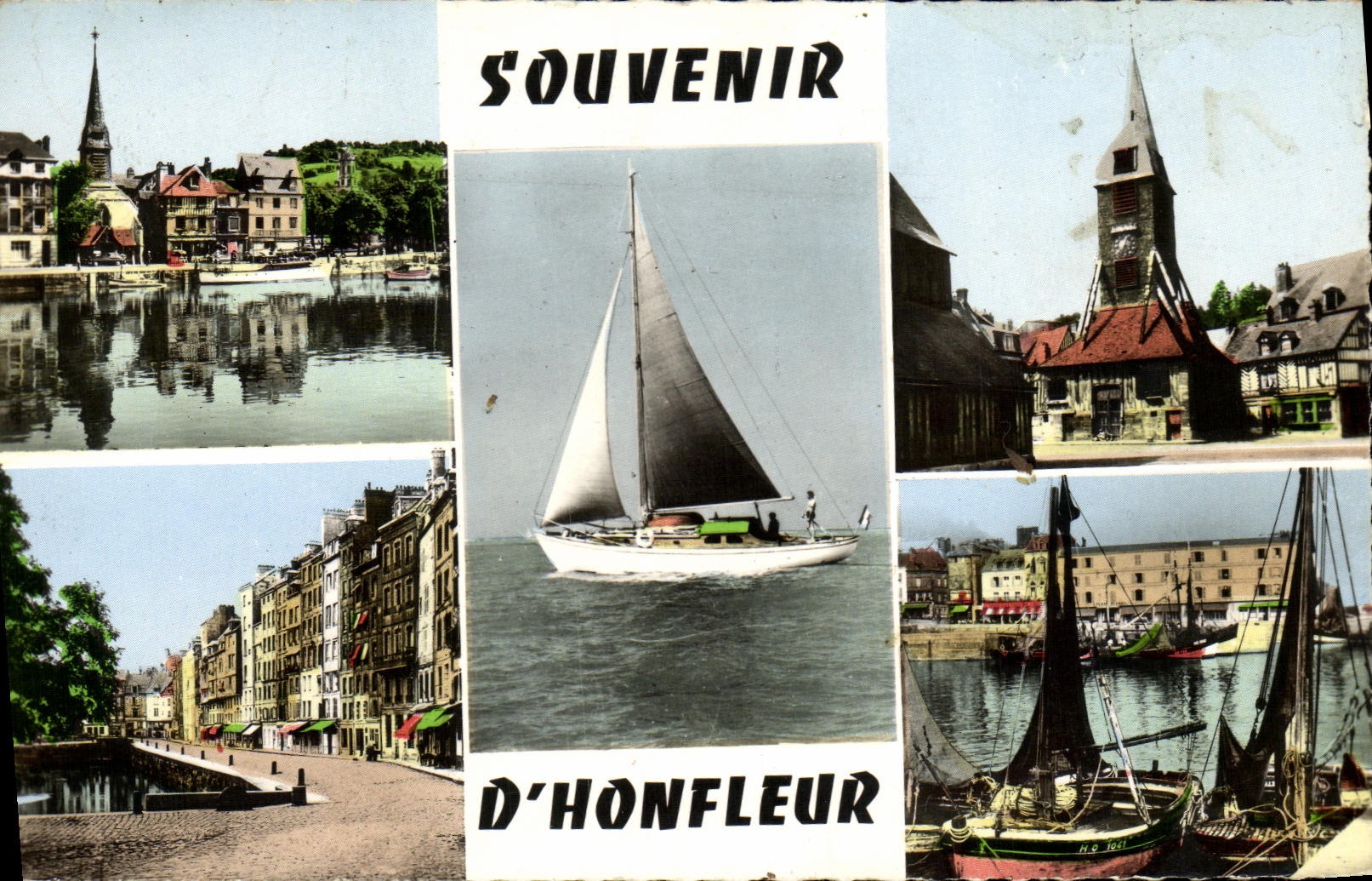 CPM Honfleur Souvenir