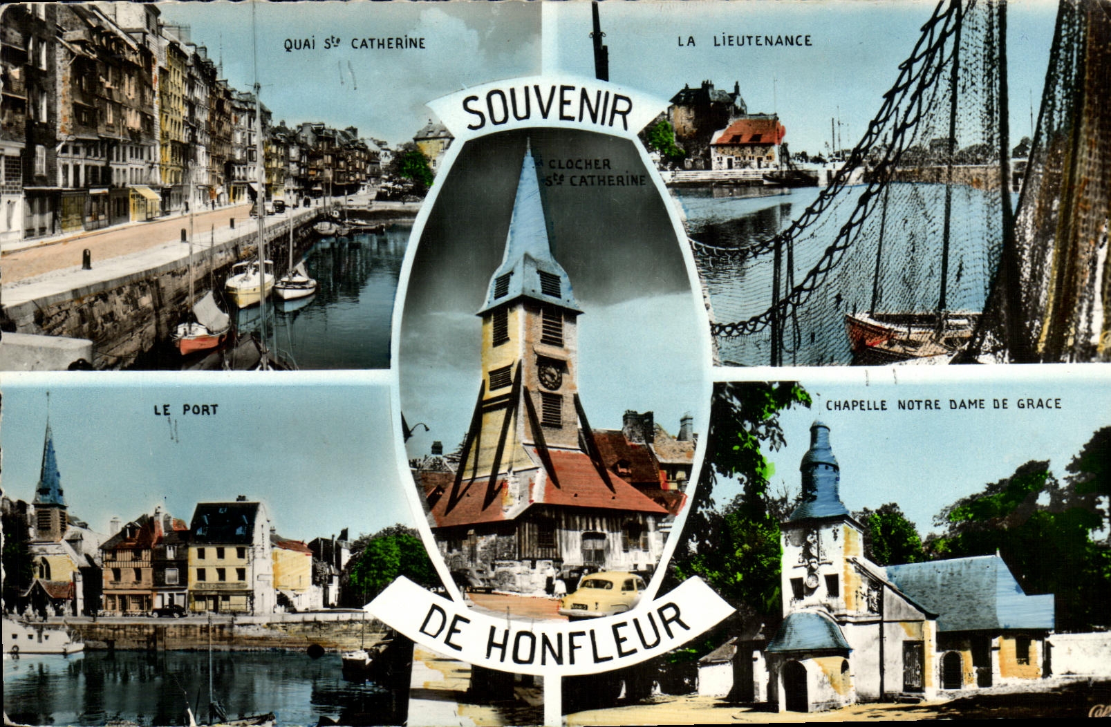 CPM Honfleur Souvenir