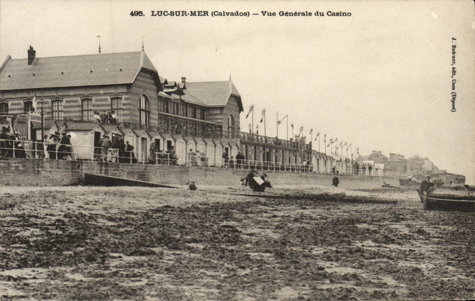 CPA Luc Sur Mer Vue Generale Du Casino