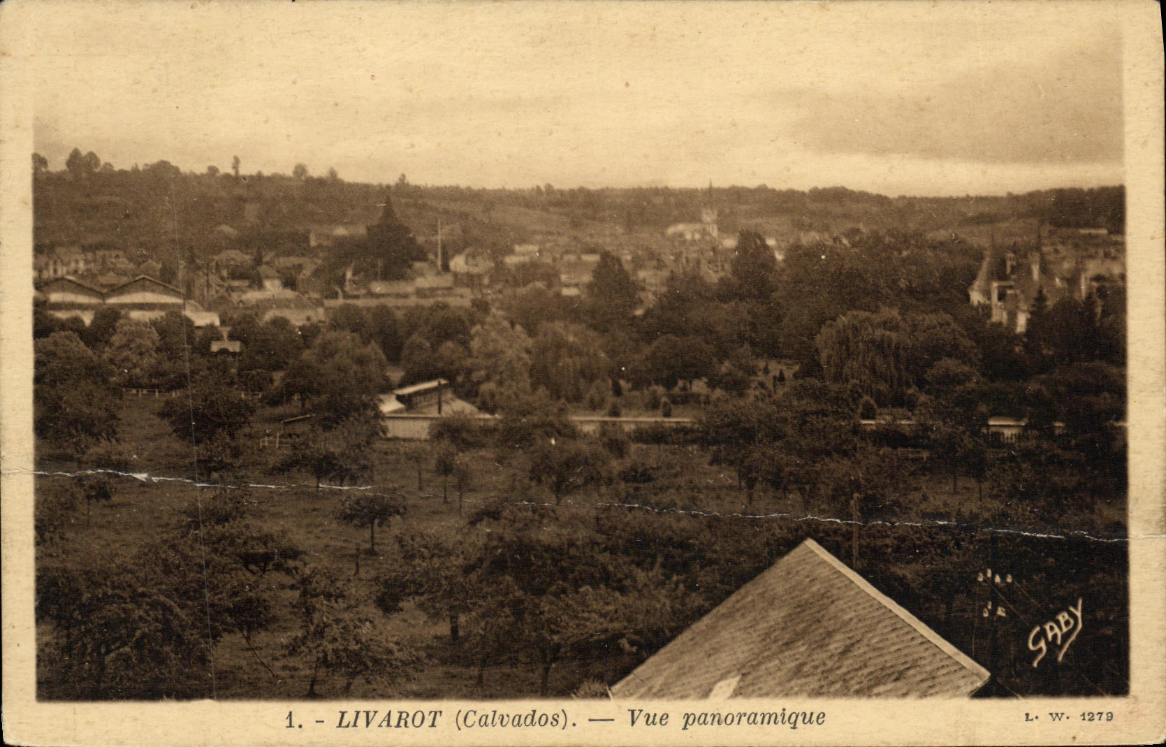 CPA Livarot Vue Panoramique
