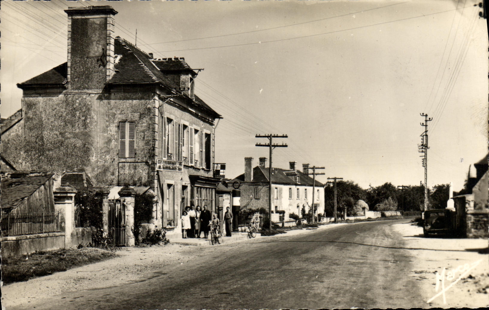 MODERN CARD Longueville the Borough