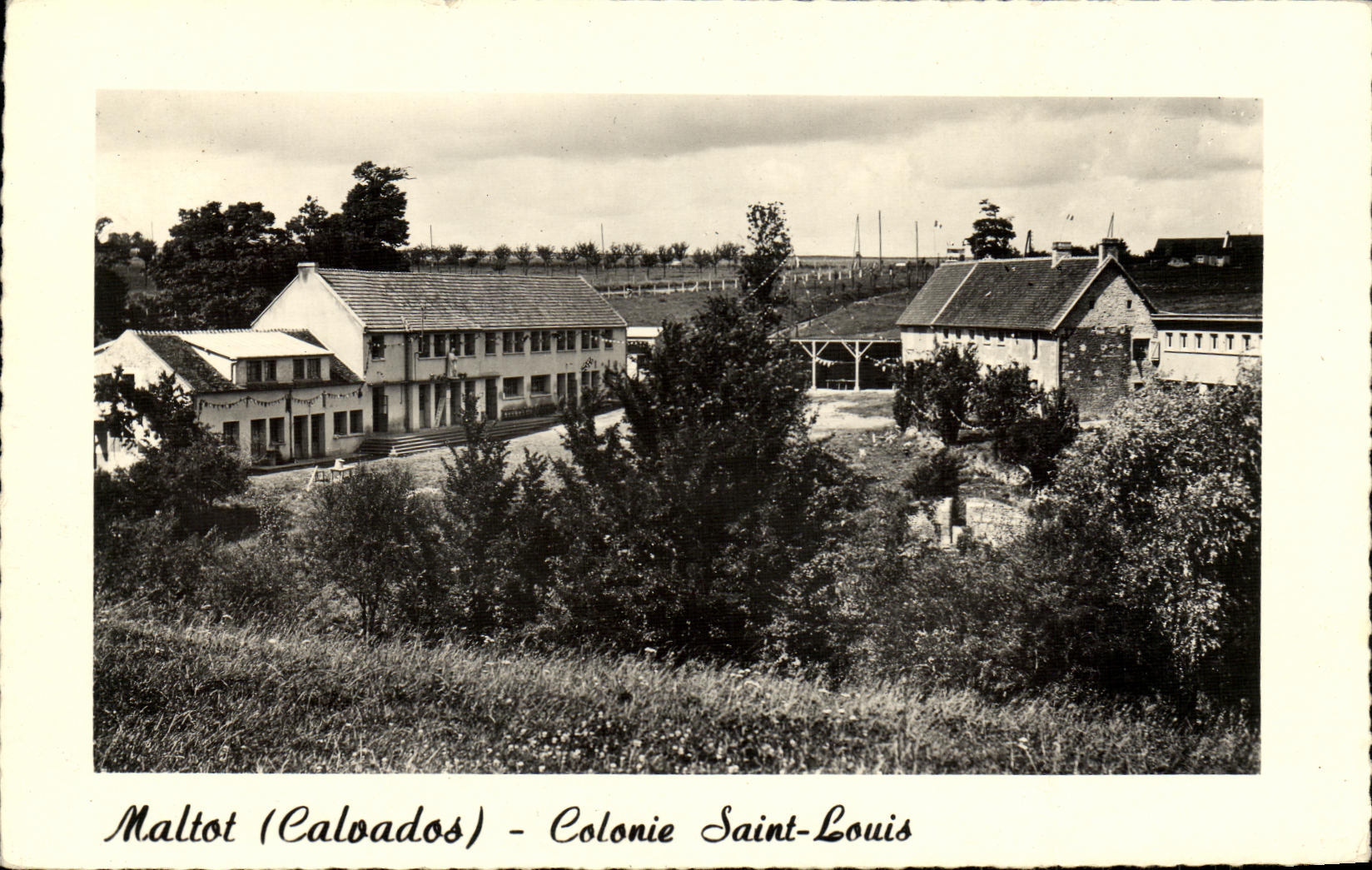 POSTAL MODERNA colonia St  Louis de Maltot