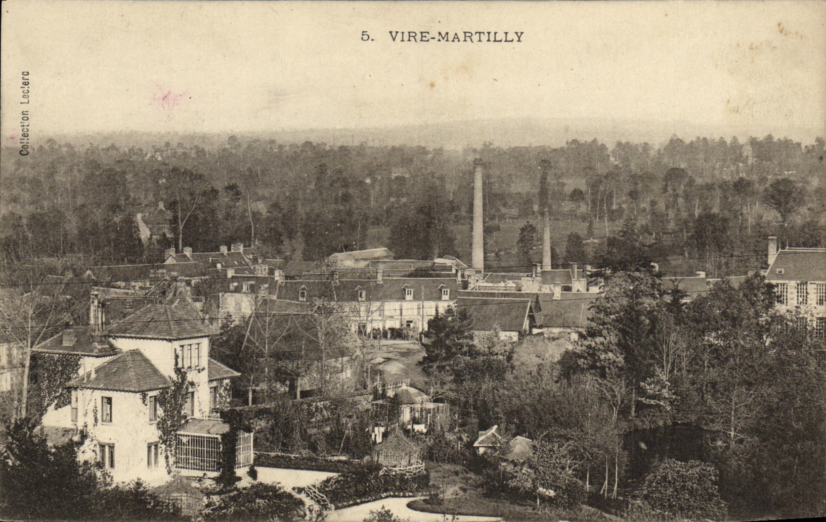 VINTAGE POSTCARD Martilly Transfers