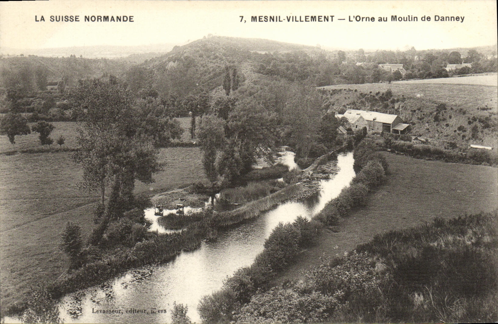 CPA Mesnil Villement L Orne au Moulin de Danney