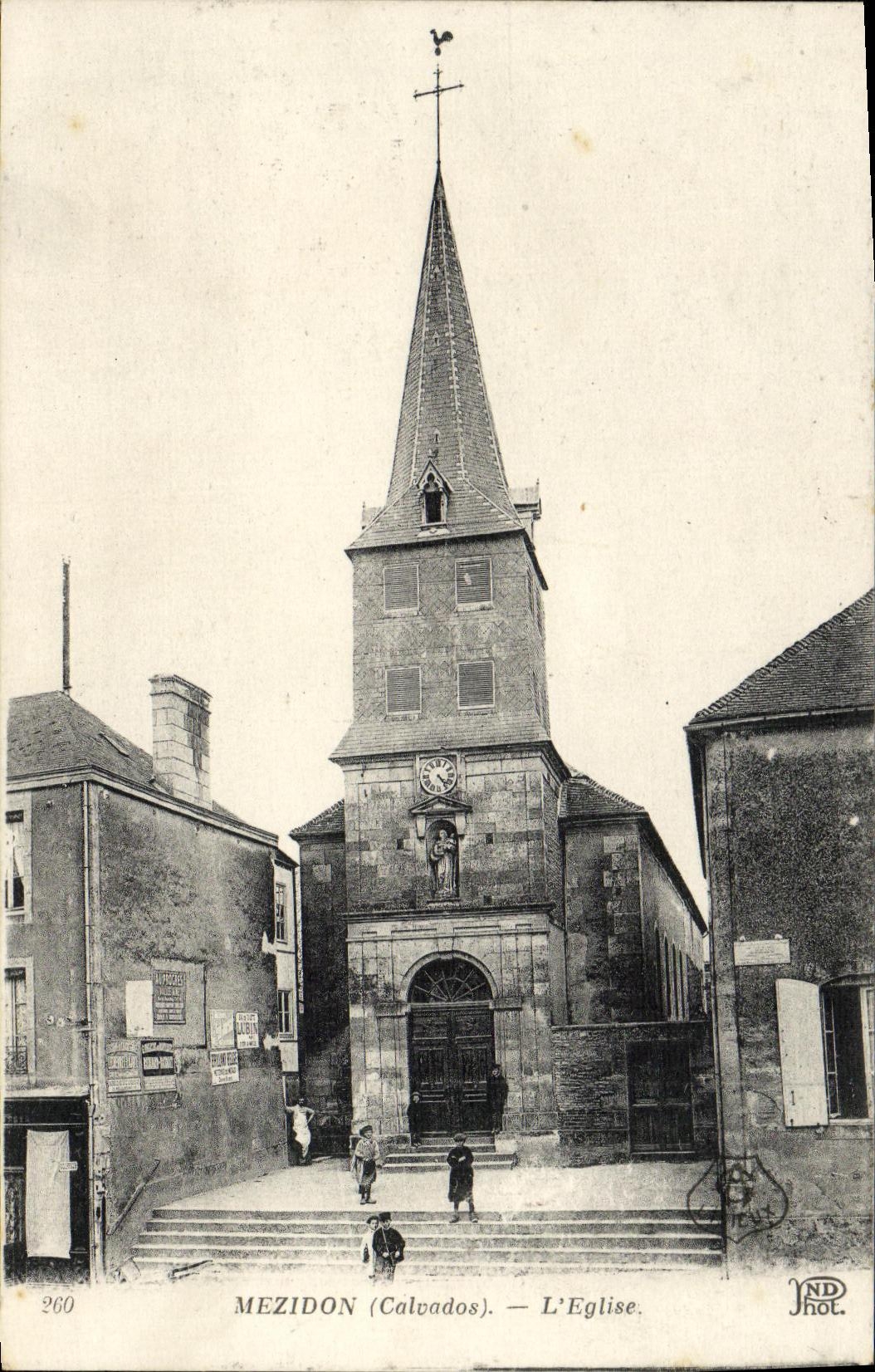 CPA Mezidon L Eglise