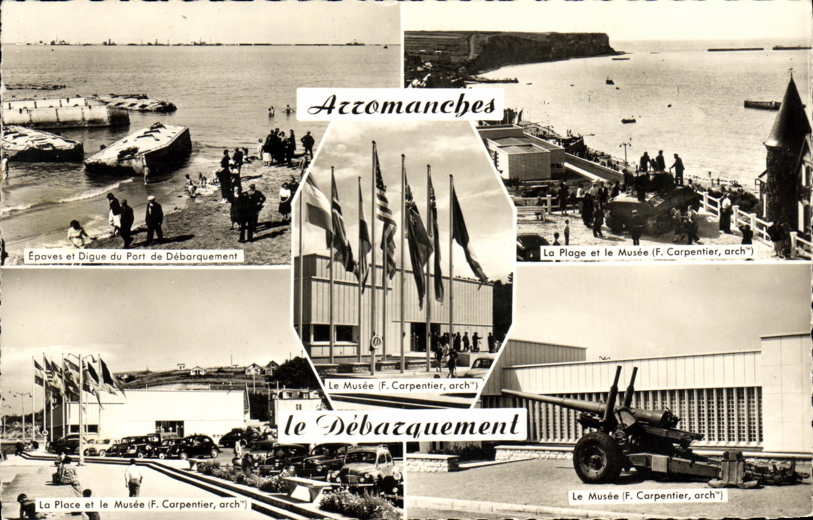 CPM Arromanches Souvenir