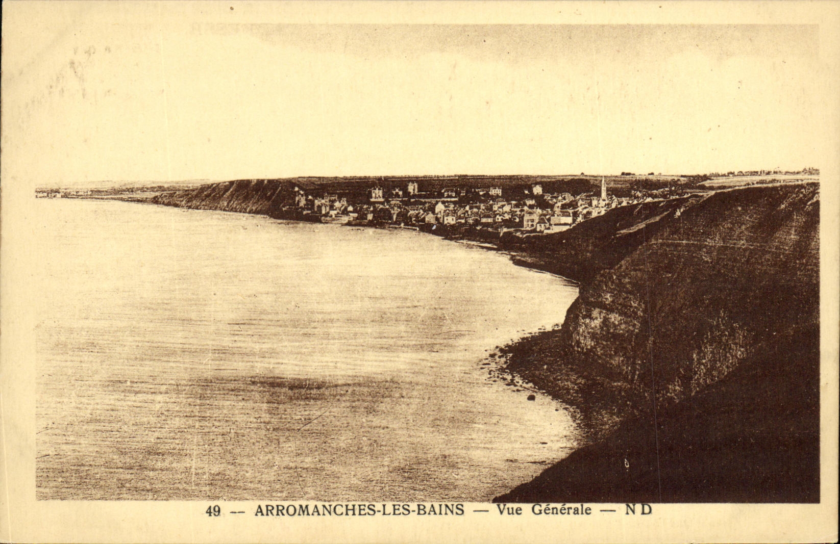 CPA Arromanches les Bains Vue Generale