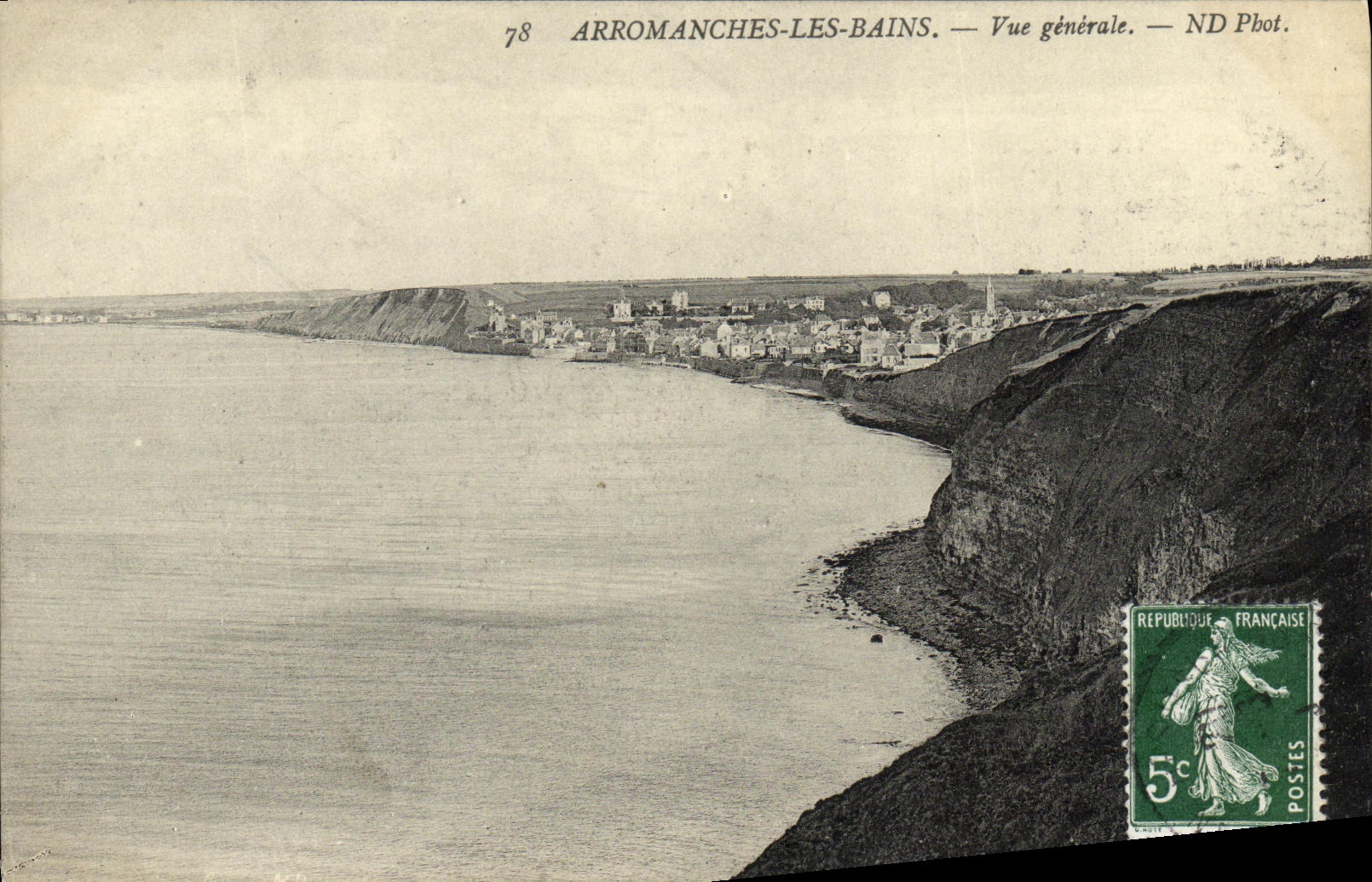 CPA Arromanches les Bains Vue generale