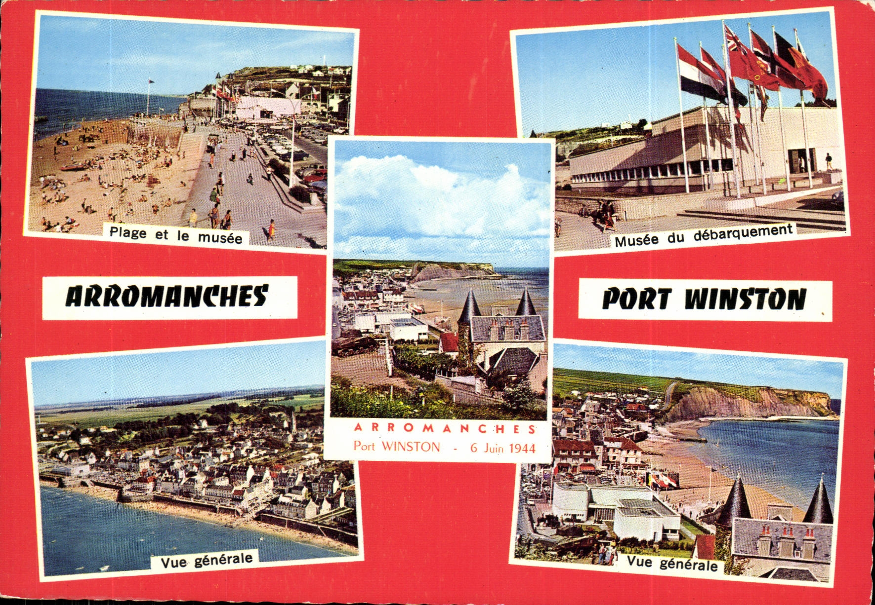 CPM Arromanches Le Musee Vue Generale
