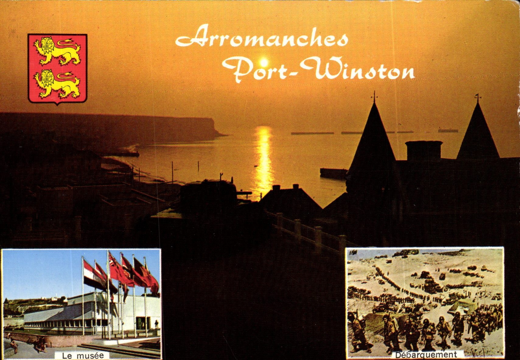 CPM Arromanches Port Winston