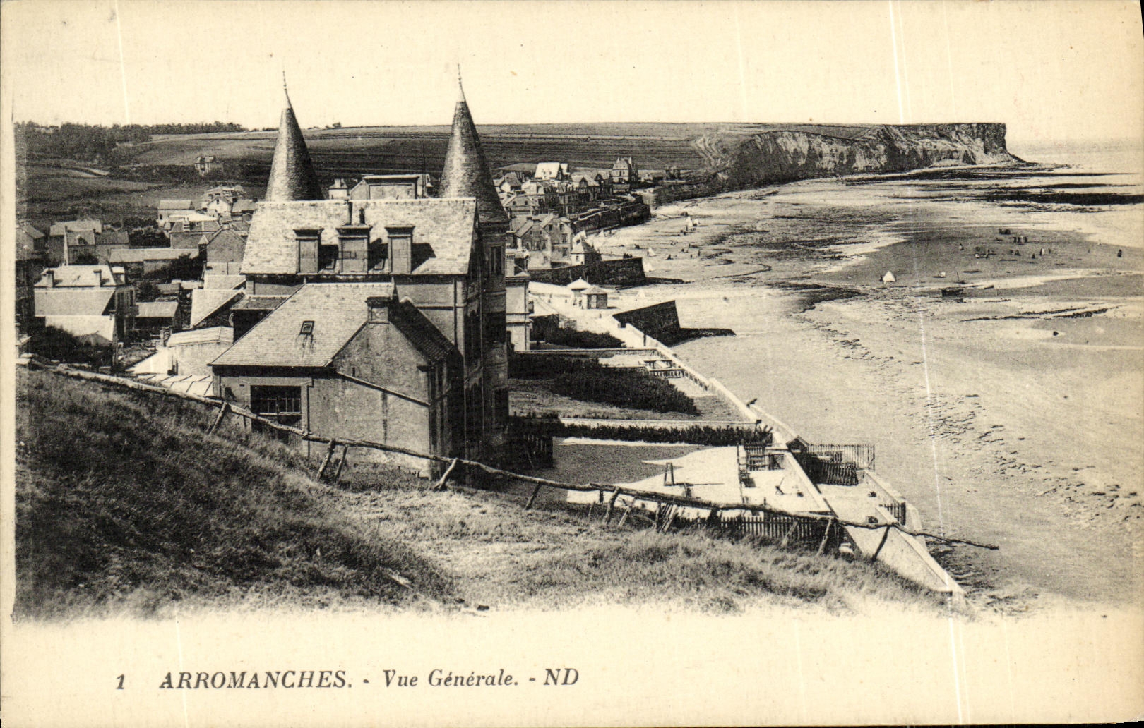 CPA Arromanches Vue Generale