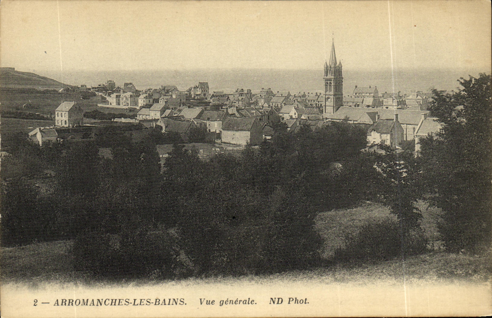 CPA Arromanches Vue Generale