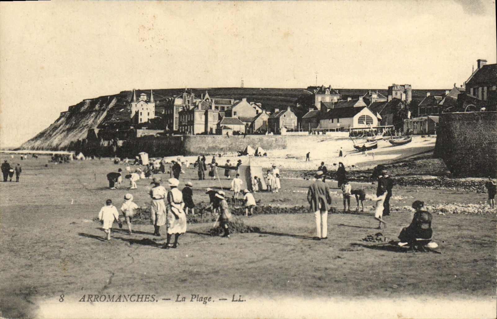 CPA Arromanches La Plage 