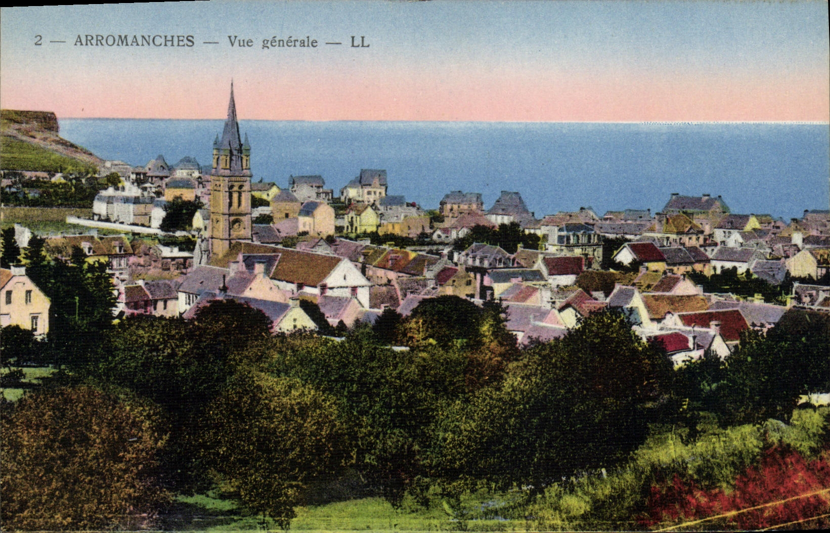 CPA Arromanches Vue Generale