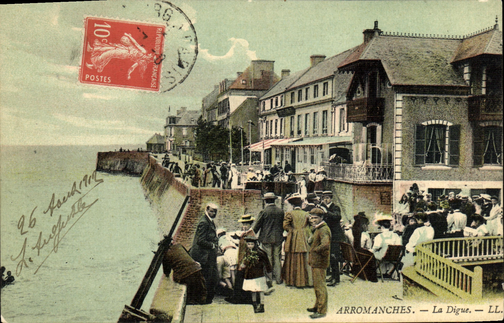 CPA Arromanches La Digue
