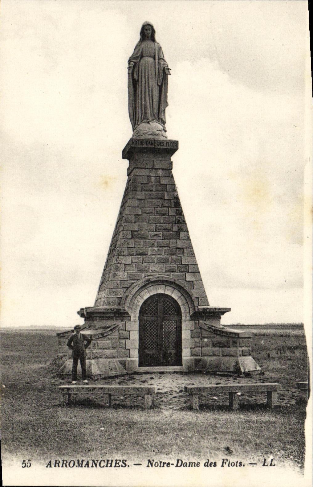 CPA Arromanches Notre Dame des Flots