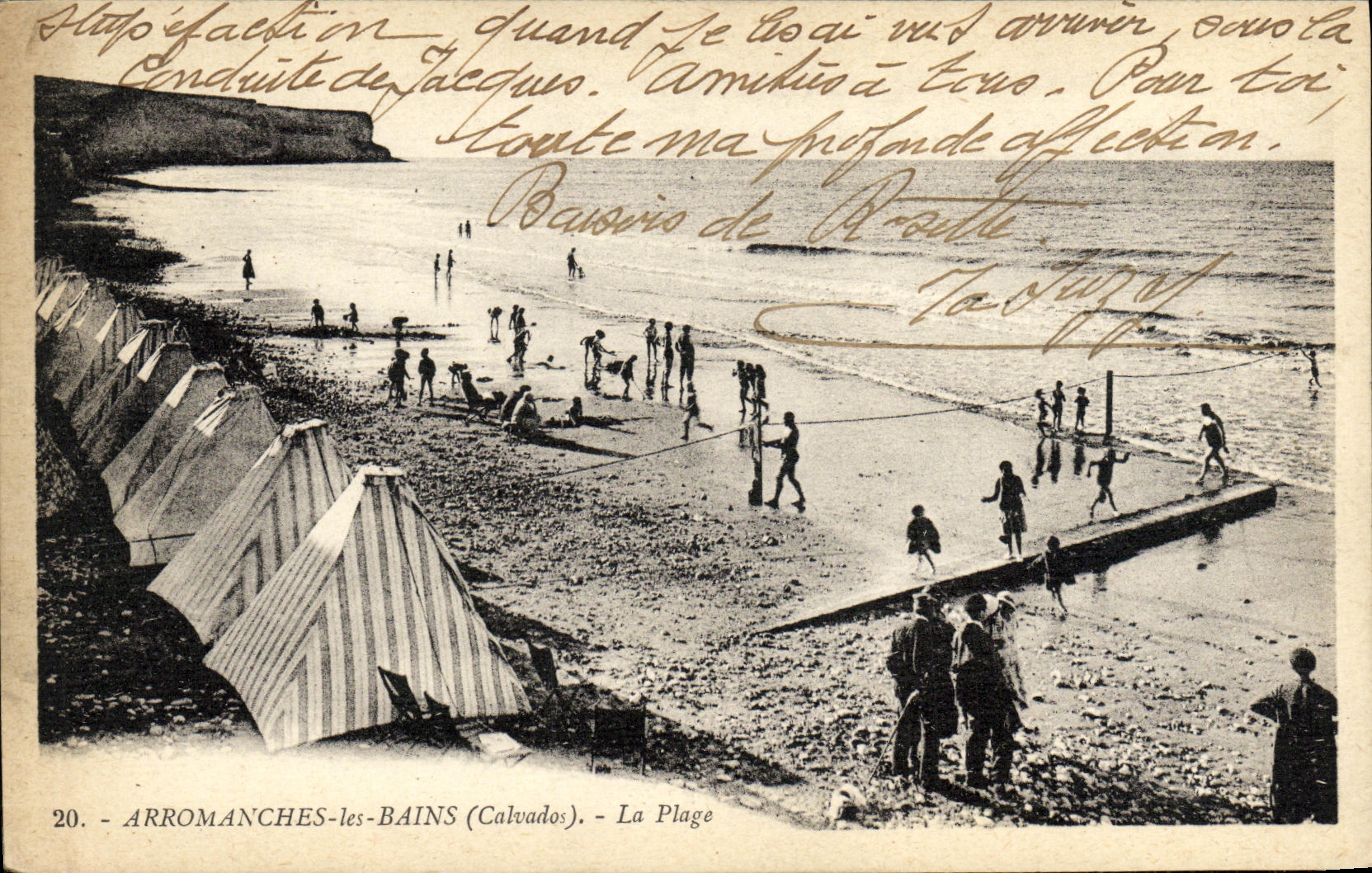 CPA Arromanches Les Bains La Plage