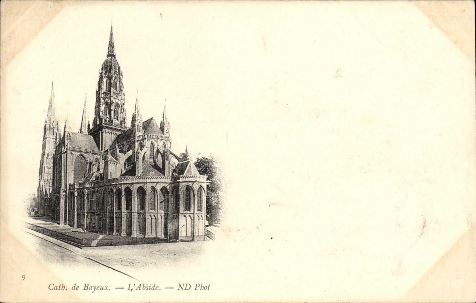 CPA Bayeux La Cathedrale L Abside